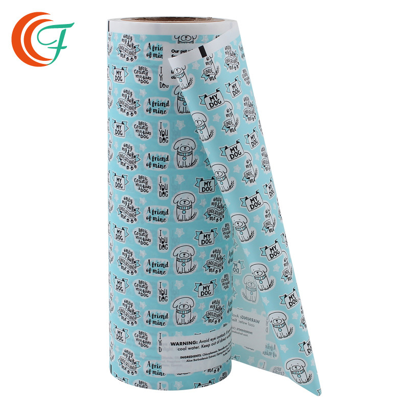 Laundry Detergent Clear Polyester Lamination Plastic Roll Color Printing PET Laminating Film