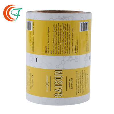 Phim cuộn nhiều lớp có thể hàn nhiệt có thể hàn kín Nước rửa chén Gói chất lỏng trong suốt Gói nhôm cuộn