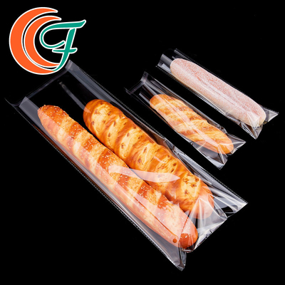 Túi bao bì OPP phẳng Túi giấy bóng kính in thực phẩm tự dính có thể tái chế