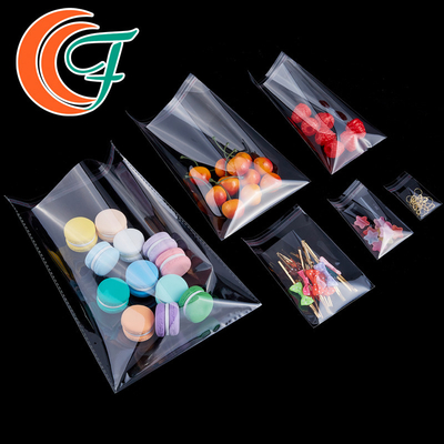 Túi bao bì OPP cấp thực phẩm Polypropylen tự niêm phong có thể khóa lại