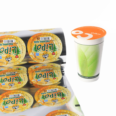 Bộ phim đóng gói niêm phong cốc PET in tùy chỉnh