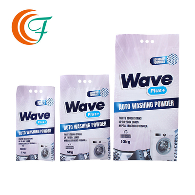 Nhập khẩu bán buôn chất tẩy rửa túi đóng gói in màu túi nhựa cho bột giặt