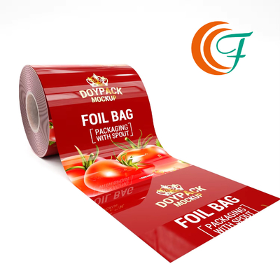 Phim đóng gói linh hoạt Chips khoai tây loại thực phẩm Phim đóng gói cuộn